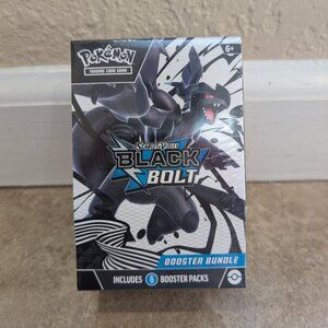 Pokemon TCG Scarlet & Violet Black Bolt Expansion 6 Booster Bundle Brand New